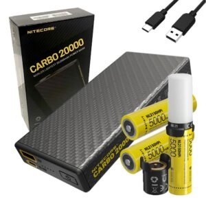 Nitecore Carbo 20000 Lightweight 20,000mAh Power bank w/ Intelligent