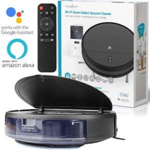 ALEXA ROBOT ASPIRAPOLVERA LAVAPAVIMENTI GOOGLE ANIMALI TAPPETI NEDIS ITALIA 5412810335503 | eBay