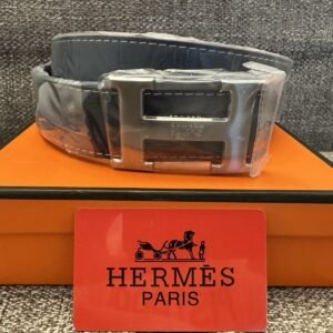 HERMÈS CINTURA UOMO 38MM REVERSIBLE LEATHER STRAP TOGO CALFSKIN