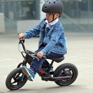 Balance bike (bici senza pedali) elettrica per bambini