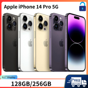 NUOVO Apple iPhone 14 Pro 5G sigillato 256GB Smartphone sbloccato Dual SIM Viola