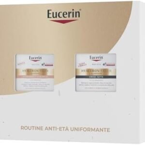 Eucerin Skincare Anti-Aging Uniforming Routine Kit, Women's Beauty Gift Box with Hyaluron-Filler + Elasticity Rosé Day Cream SPF 30 50 ml and Night Cream 50 ml for a Double Action Anti-Stain  Amazon.it: Beauty