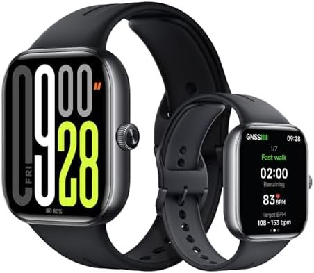 XIAOMI Redmi Watch 5, Smartwatch with AMOLED Display 2.07 inches, Bluetooth Calls, 24 Days Autonomy, 5 ATM Water Resistance, Heart Rate