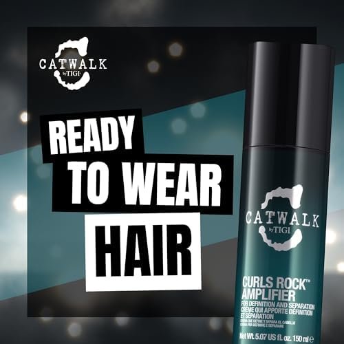 Catwalk by TIGI Curls Rock Amplifier Curling Cream for Definition and Control of Curly Hair, 150 ml (Packaging May Vary) Amazon.it: Beauty - Image 6